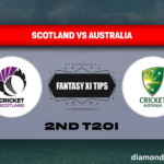 Australia Playing 11 vs Scotland- 2nd T20I, Australia Tour of Scotland 2024